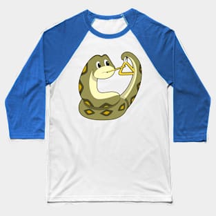 Snake at Music with Triangle Baseball T-Shirt